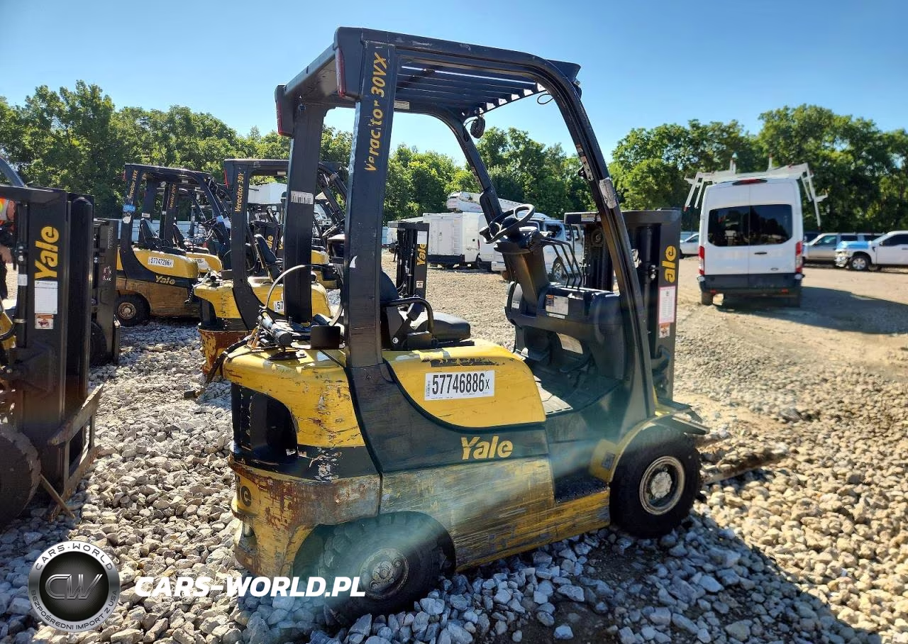 2019 Yale Glp030Vxnrsv062 Forklift VIN:D810V03475T - 4