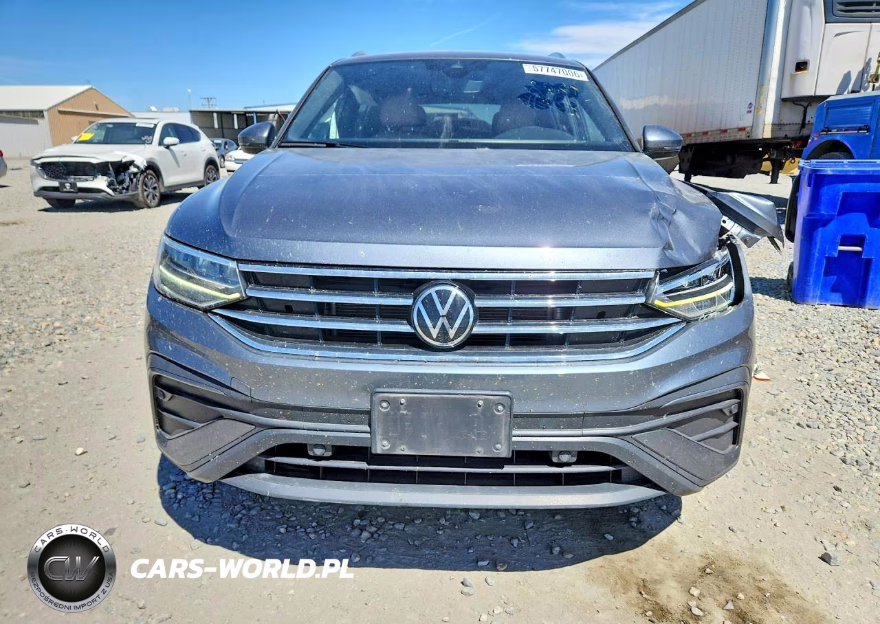 2022 Volkswagen Tiguan Se VIN:3VV2B7AX8NM043577 - 5
