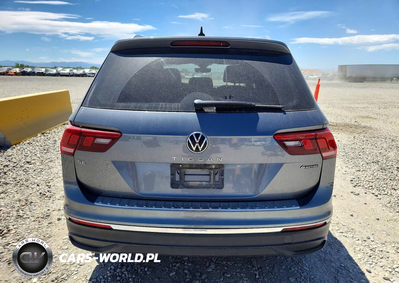 2022 Volkswagen Tiguan Se VIN:3VV2B7AX8NM043577 - 6