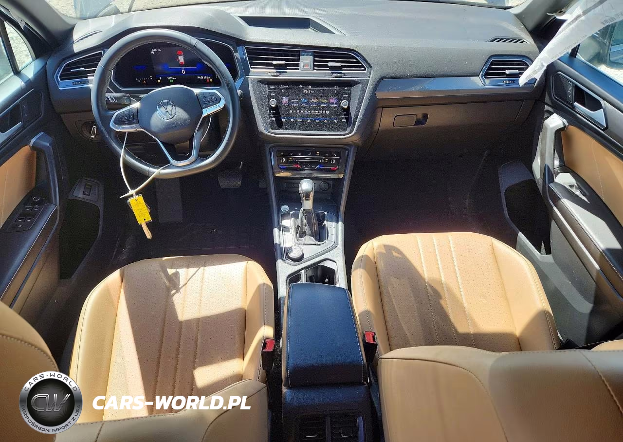 2022 Volkswagen Tiguan Se VIN:3VV2B7AX8NM043577 - 8
