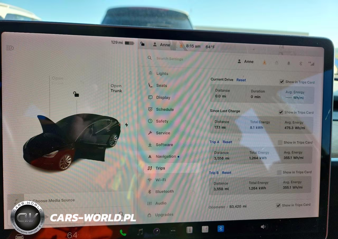 2019 Tesla Model 3 VIN:5YJ3E1EBXKF453335 - 9