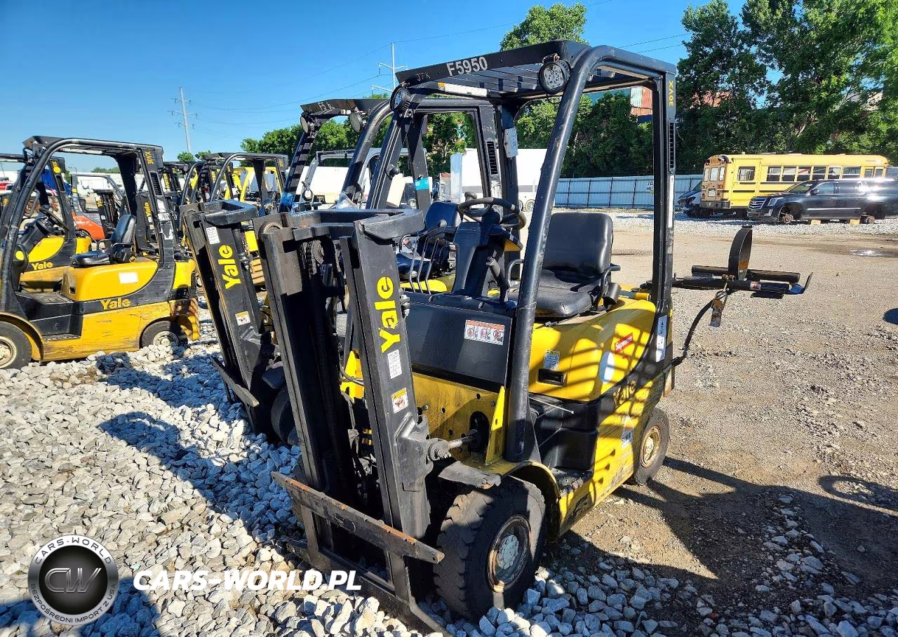 2019 Yale Glp030Vxnrsv062 Forklift VIN:D810V03501T - 2