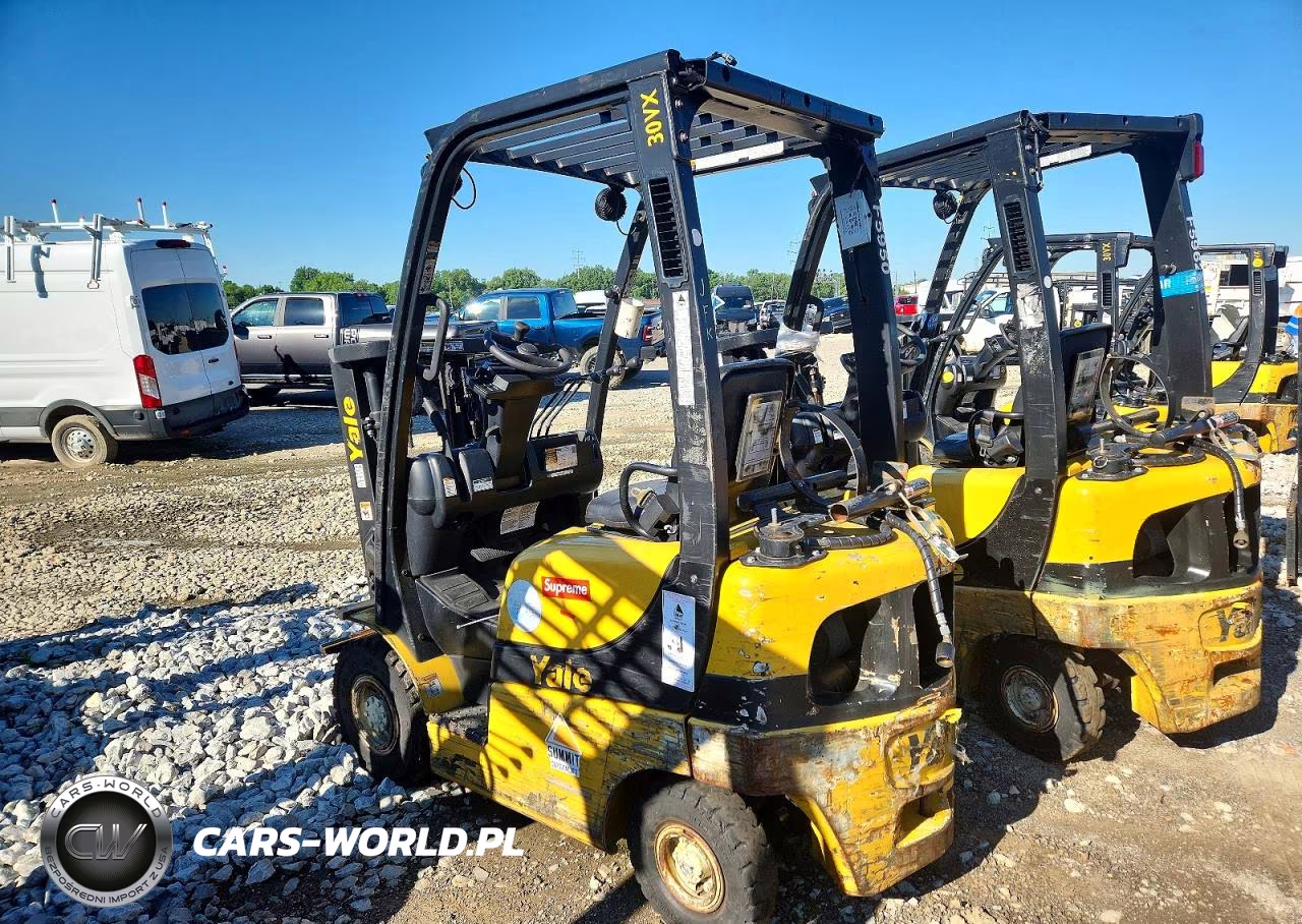 2019 Yale Glp030Vxnrsv062 Forklift VIN:D810V03501T - 3