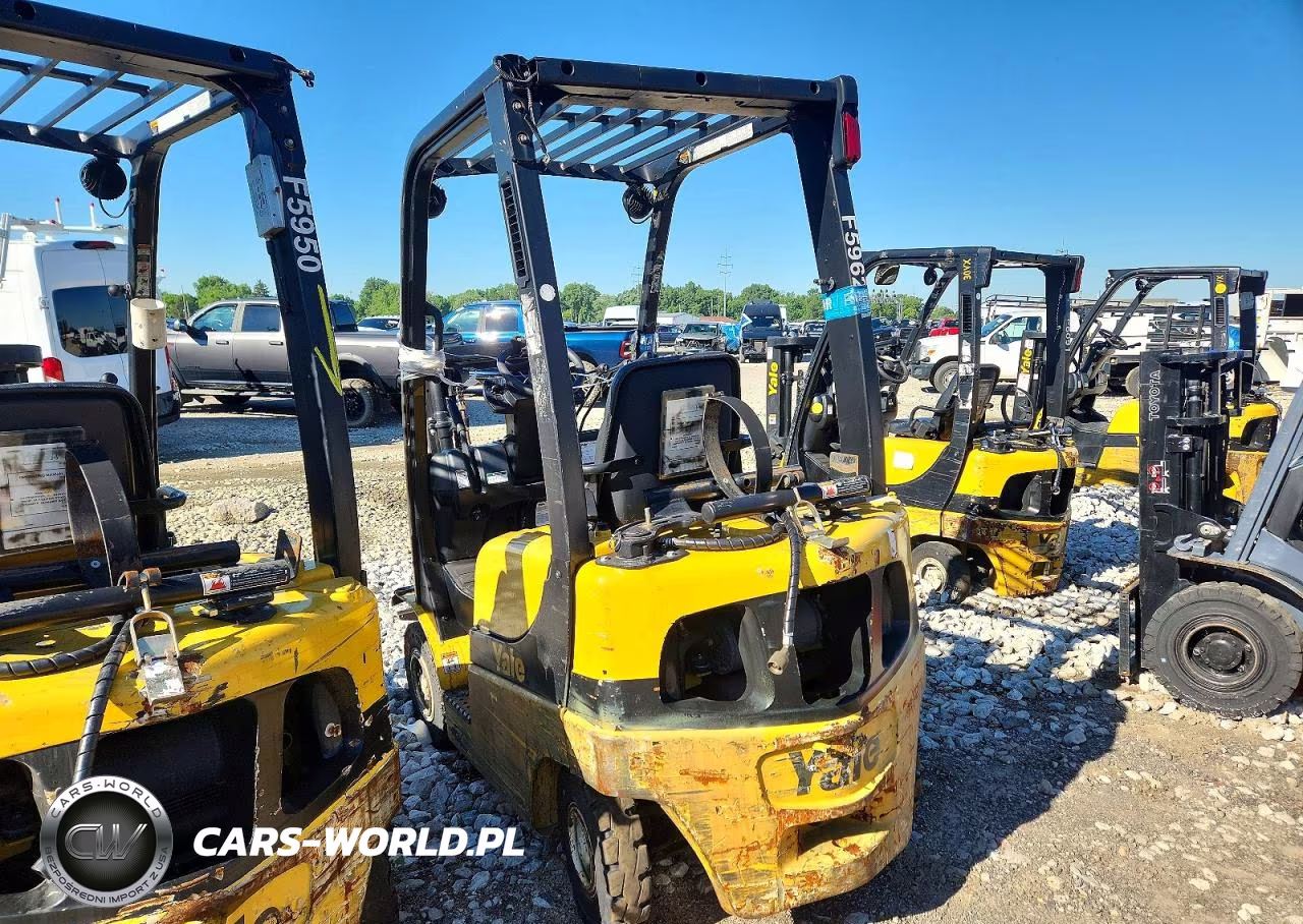 2019 Yale Glp030Vxnrsv062 Forklift VIN:D810V03510T - 3