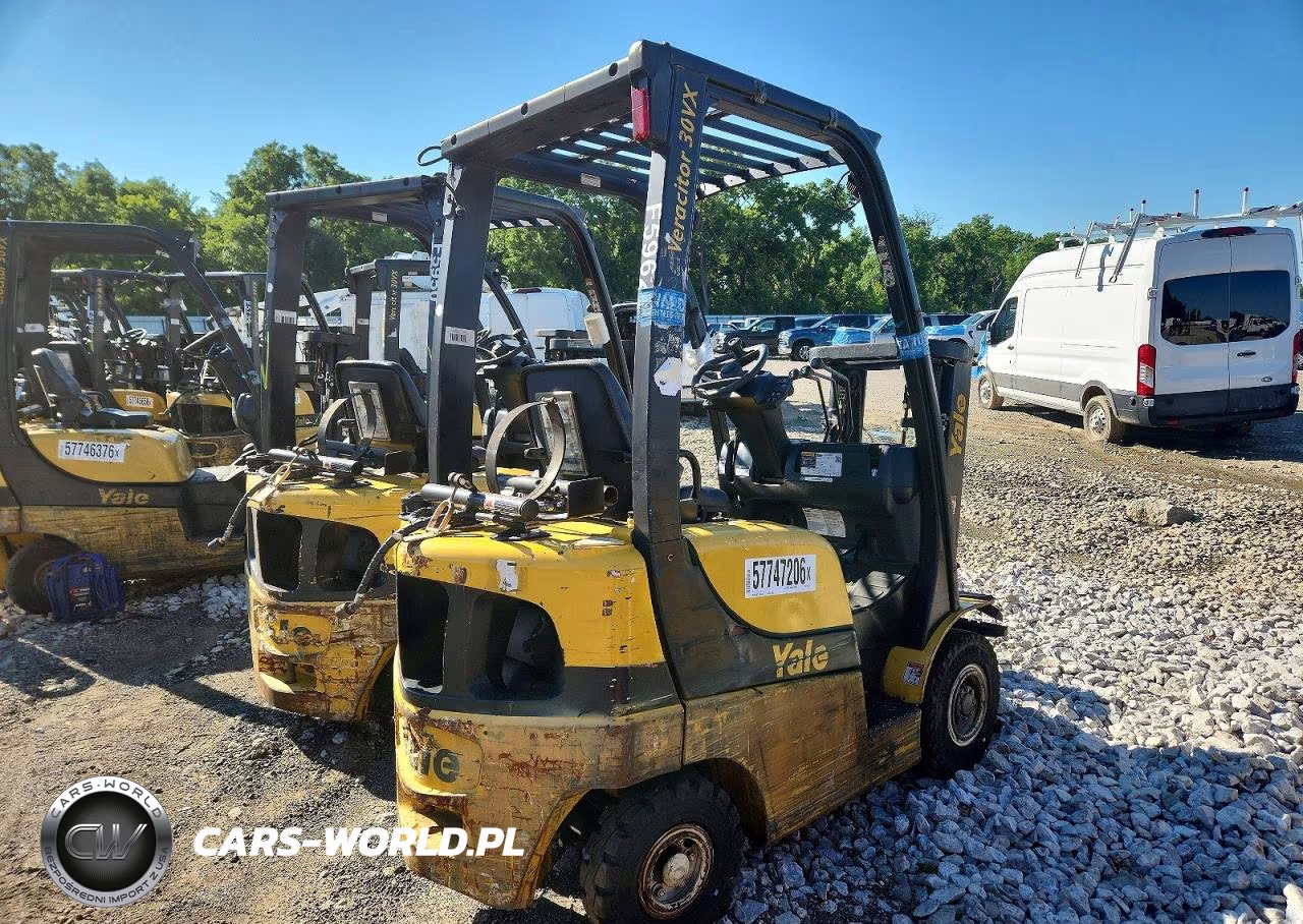 2019 Yale Glp030Vxnrsv062 Forklift VIN:D810V03510T - 4