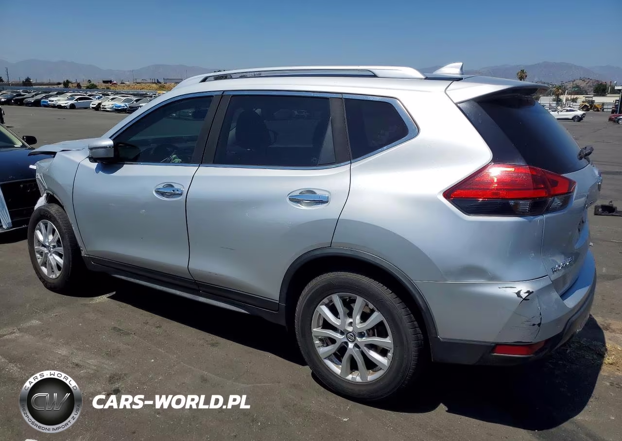 2017 Nissan Rogue Sv VIN:JN8AT2MT9HW396325 - 2