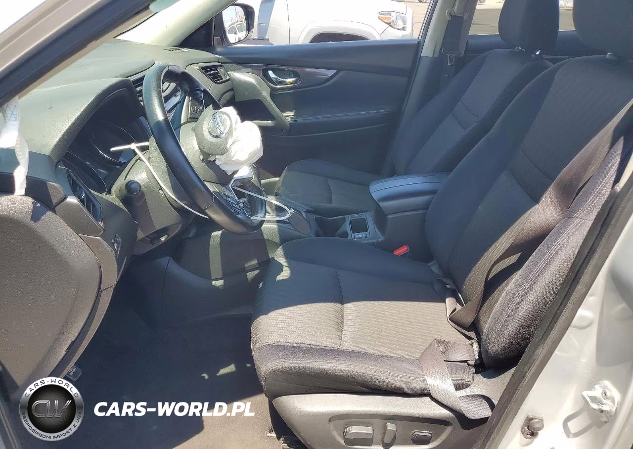 2017 Nissan Rogue Sv VIN:JN8AT2MT9HW396325 - 7
