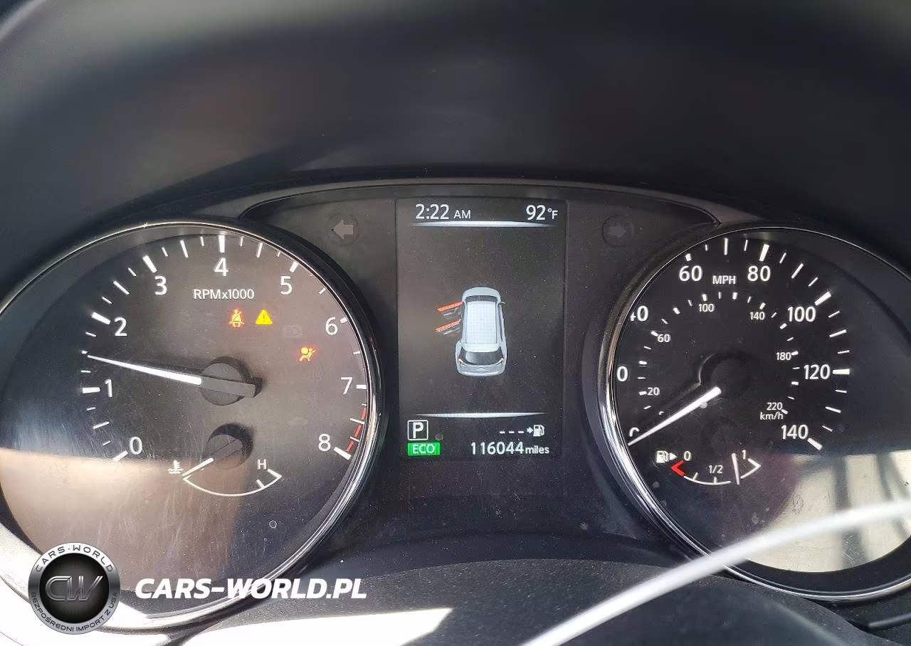 2017 Nissan Rogue Sv VIN:JN8AT2MT9HW396325 - 9