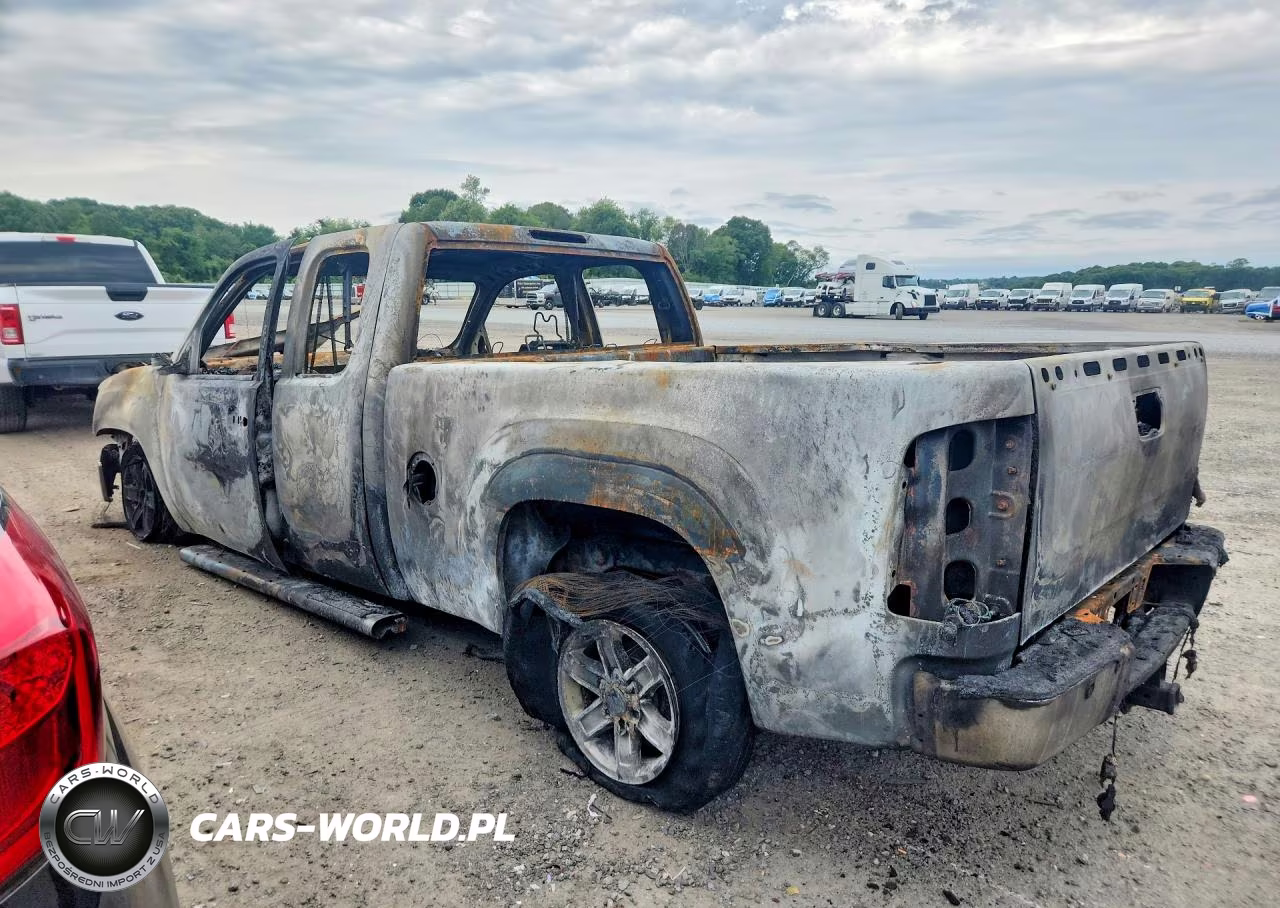 2008 GMC Sierra K1500 VIN:2GTEK19JX81288899 - 2