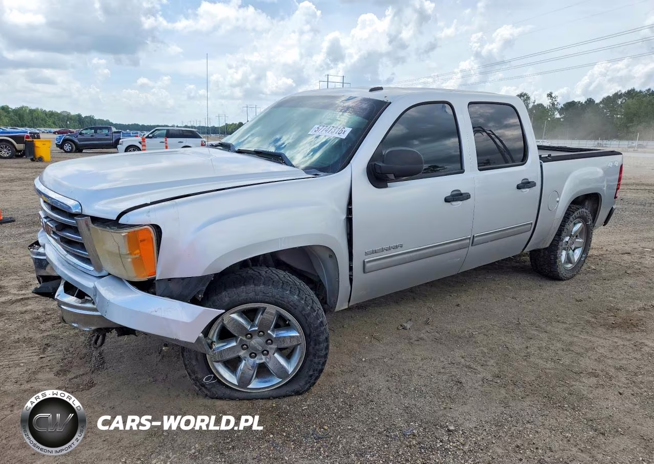 2012 GMC Sierra K1500 Sle VIN:3GTP2VE78CG298597 - 1