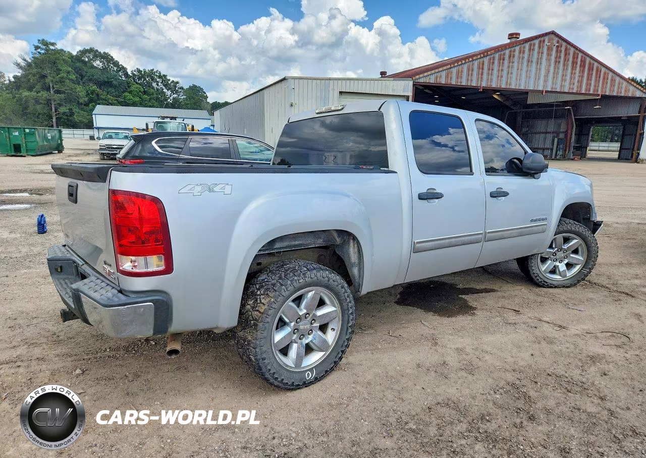 2012 GMC Sierra K1500 Sle VIN:3GTP2VE78CG298597 - 3