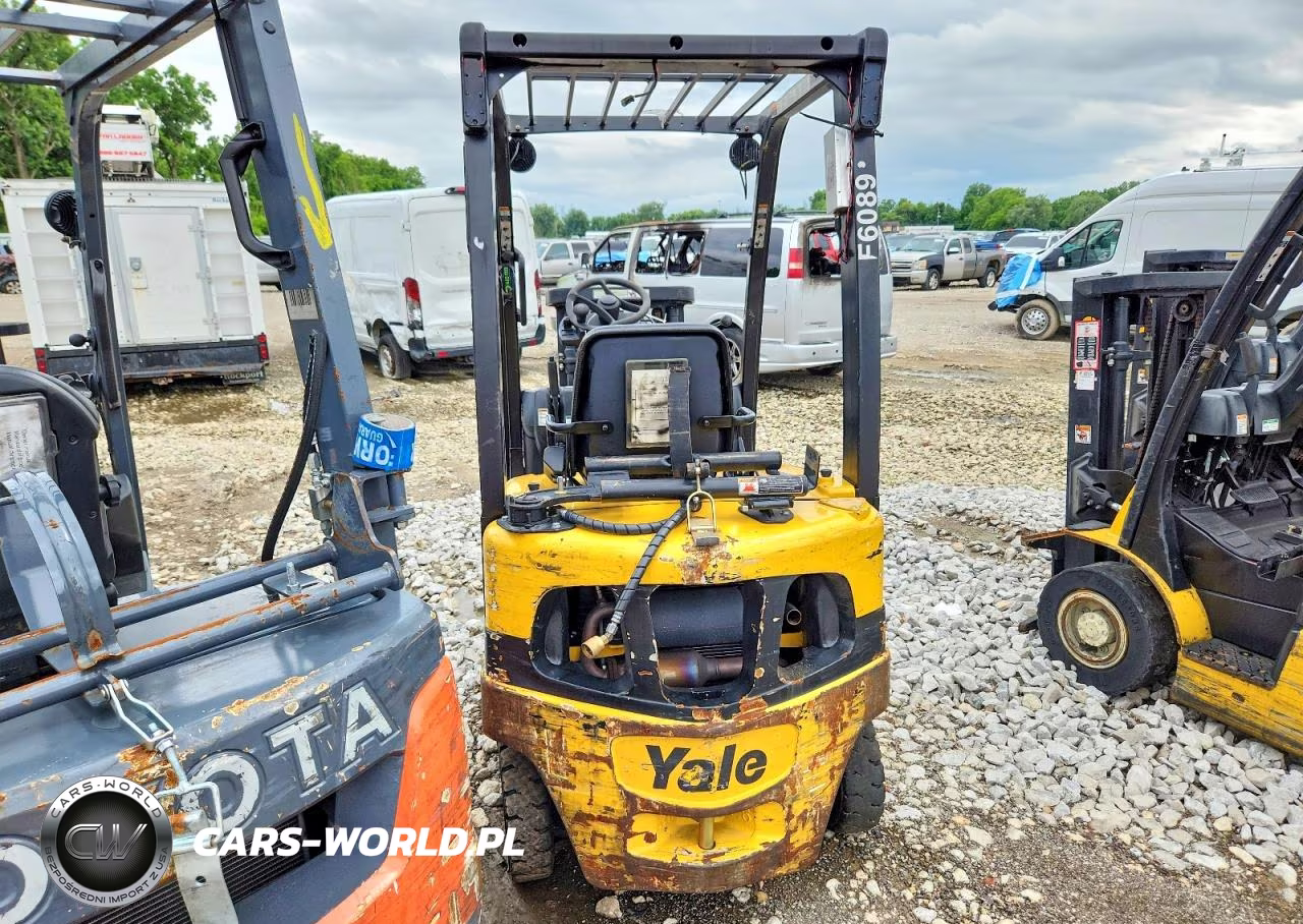 2019 Yale Glp030Vxnesv062 Forklift VIN:D810V03581T - 3