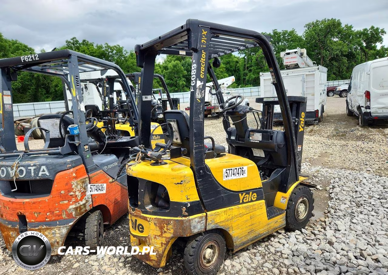 2019 Yale Glp030Vxnesv062 Forklift VIN:D810V03581T - 4