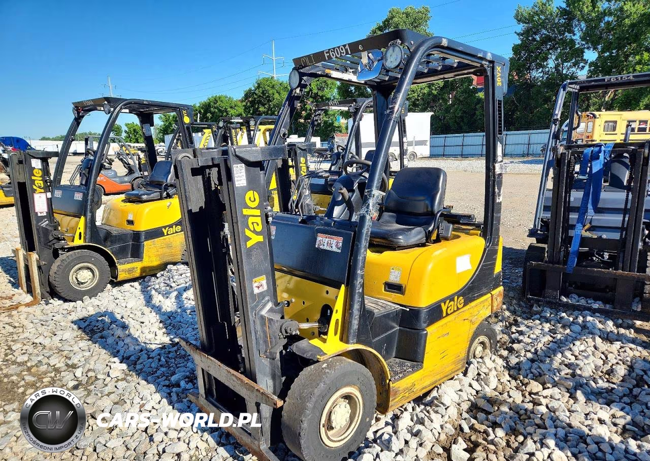 2019 Yale Glp030Vxnrsv062 Forklift VIN:D810V03567T - 2