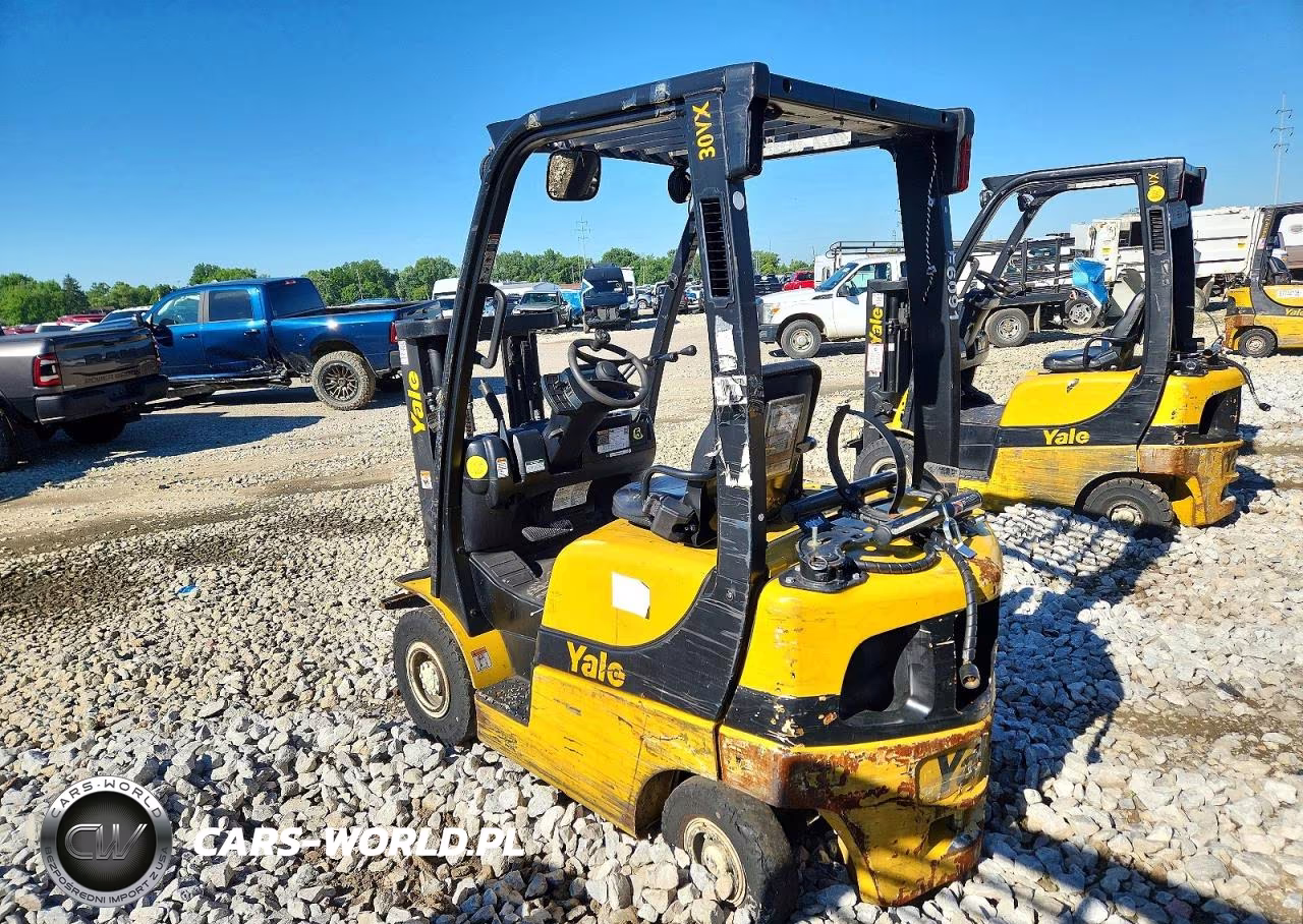 2019 Yale Glp030Vxnrsv062 Forklift VIN:D810V03567T - 3