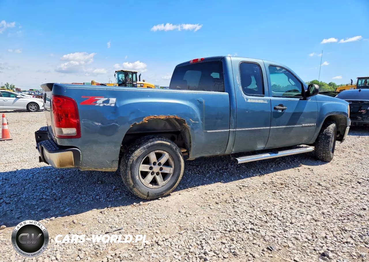 2008 GMC Sierra K1500 VIN:1GTEK19J58Z235048 - 3