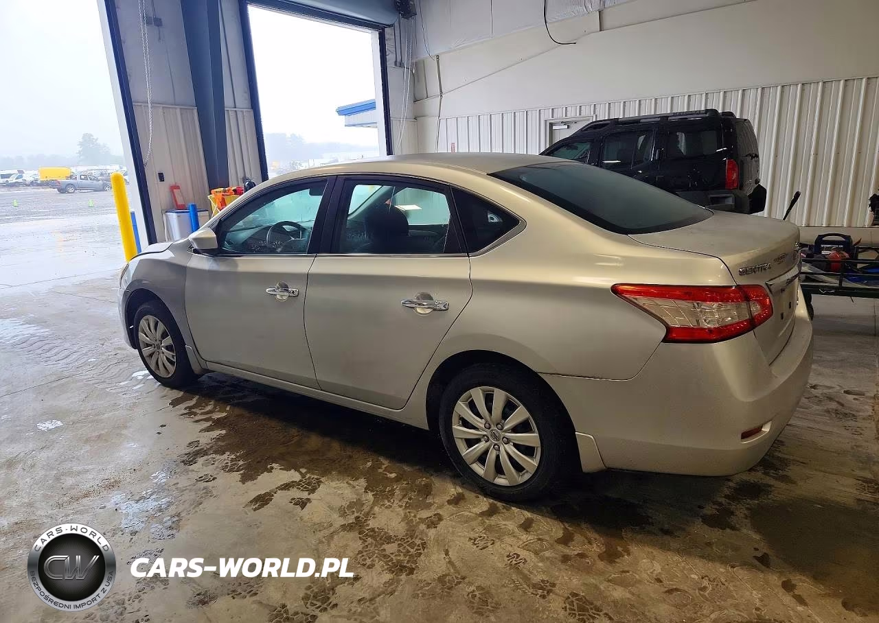 2014 Nissan Sentra Sv VIN:1N4AB7AP0EN853646 - 2