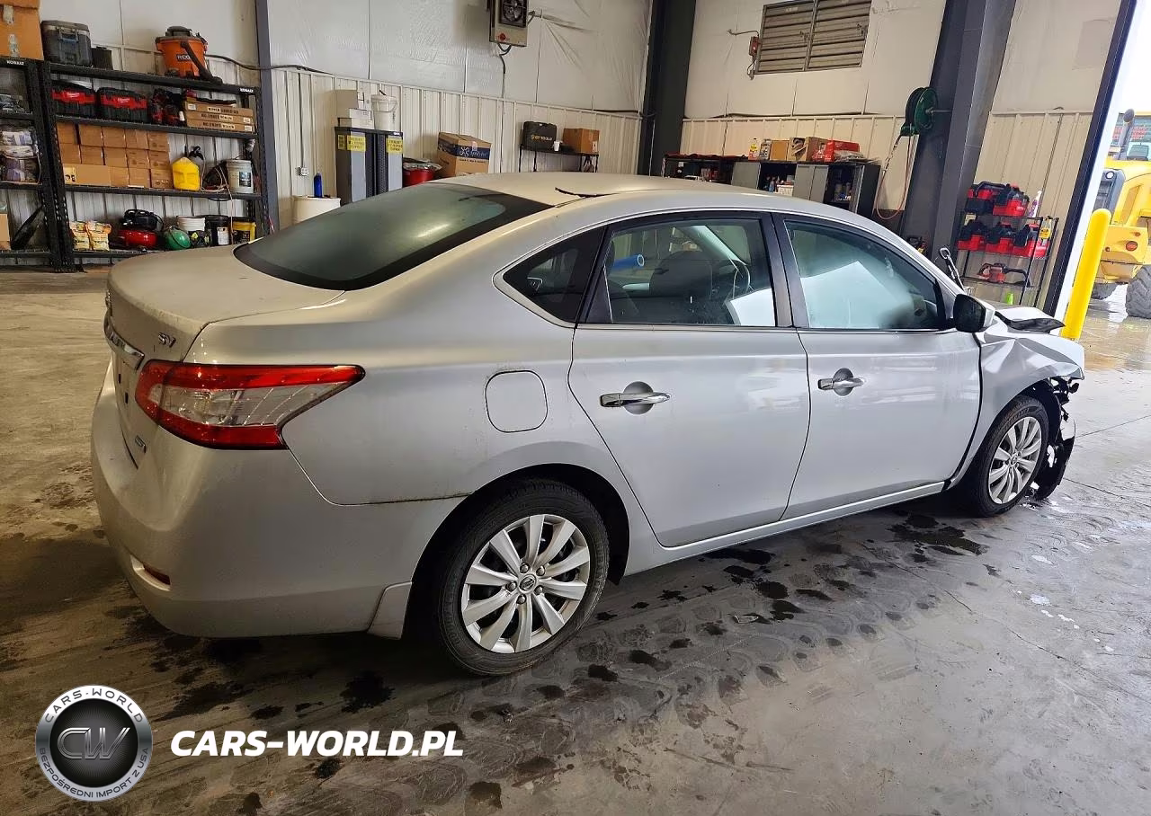 2014 Nissan Sentra Sv VIN:1N4AB7AP0EN853646 - 3