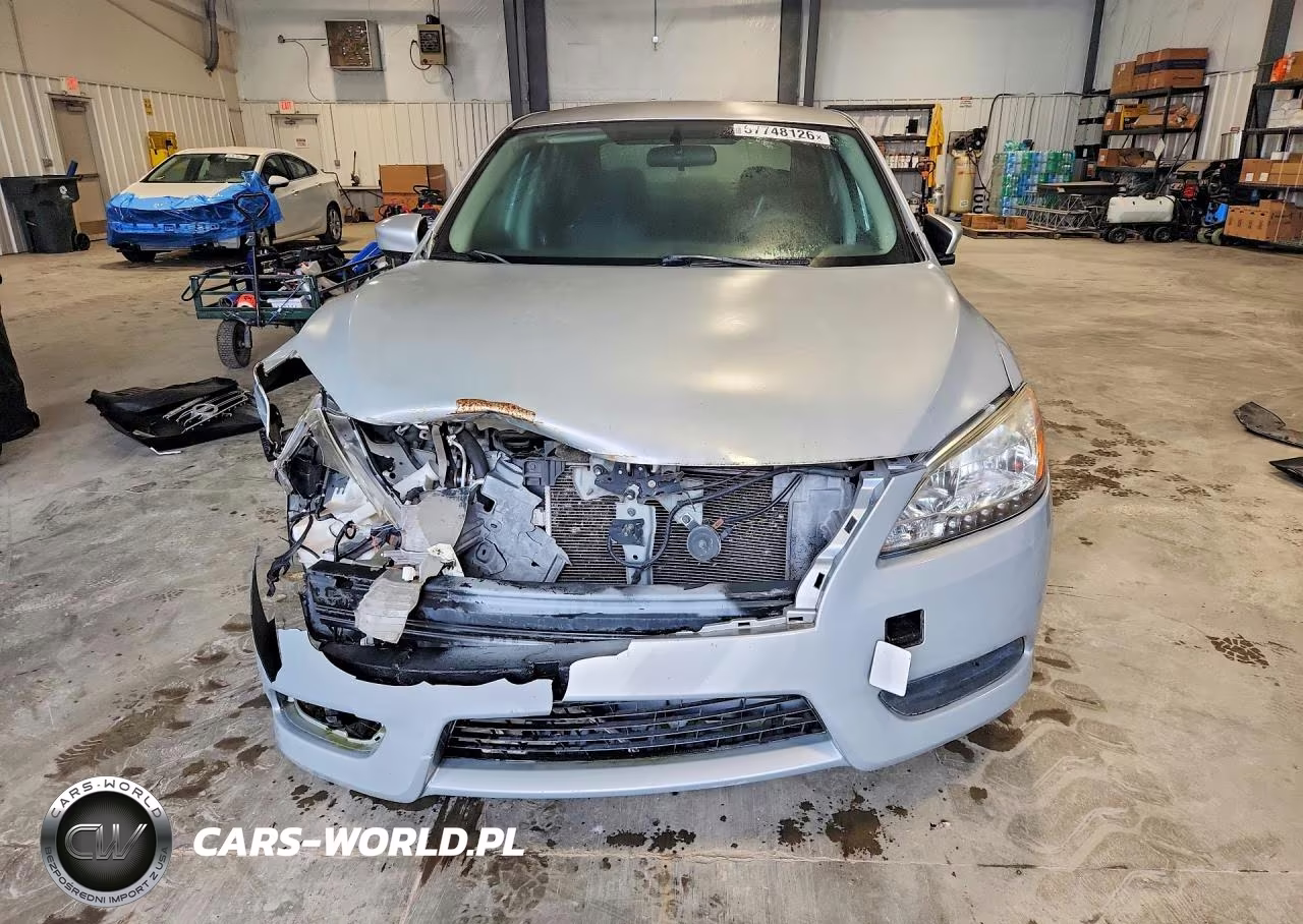 2014 Nissan Sentra Sv VIN:1N4AB7AP0EN853646 - 5