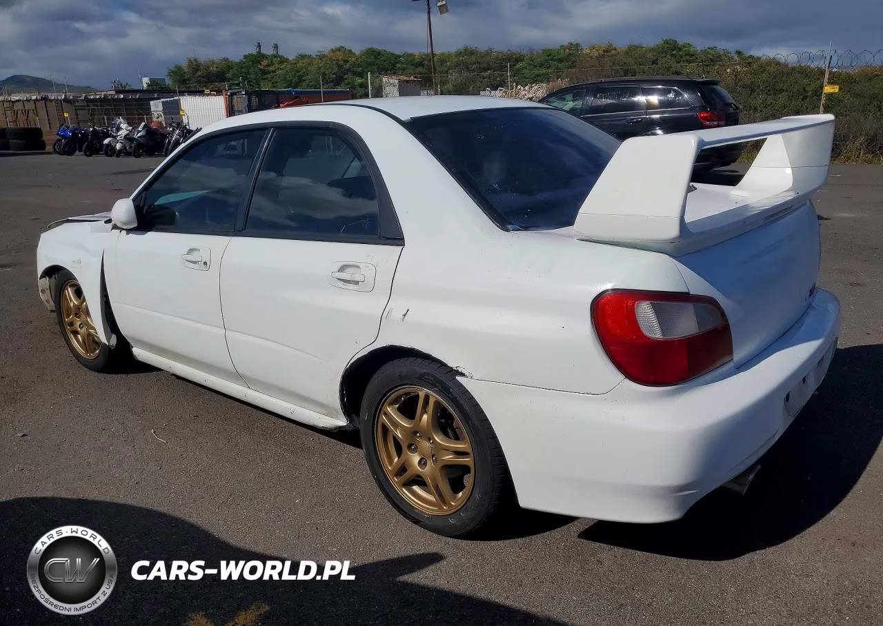 2002 Subaru Impreza Wrx VIN:JF1GD29622G514485 - 2
