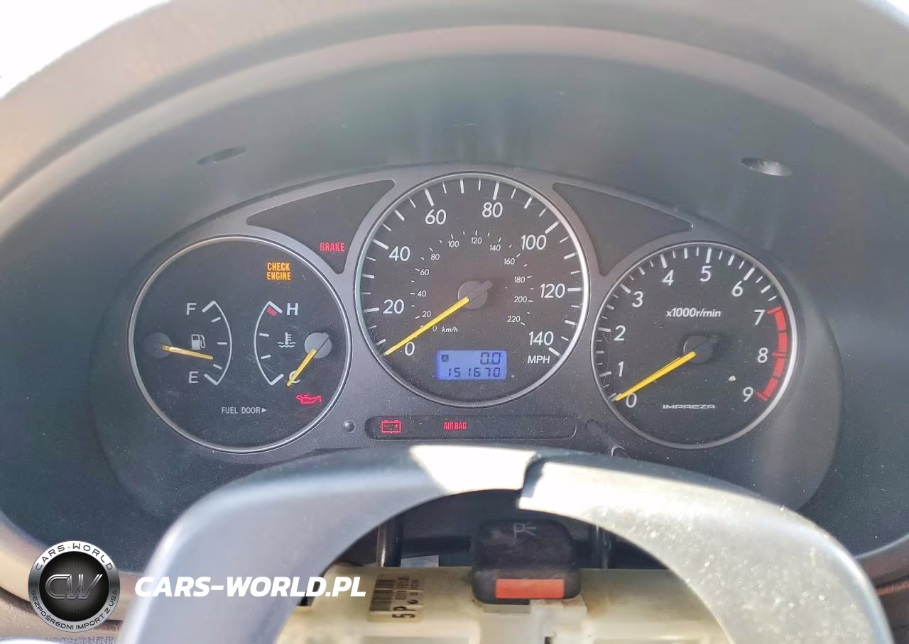 2002 Subaru Impreza Wrx VIN:JF1GD29622G514485 - 9