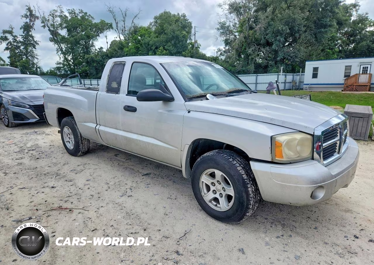2006 Dodge Dakota Slt VIN:1D7HE42NX6S640871 - 4