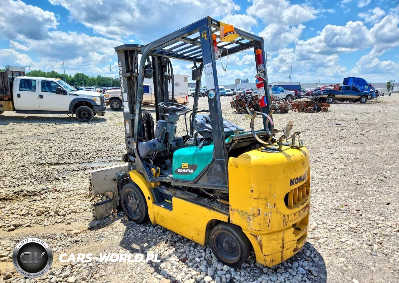 2015 Komatsu Fg25St-14 Forklift VIN:590562A - 3