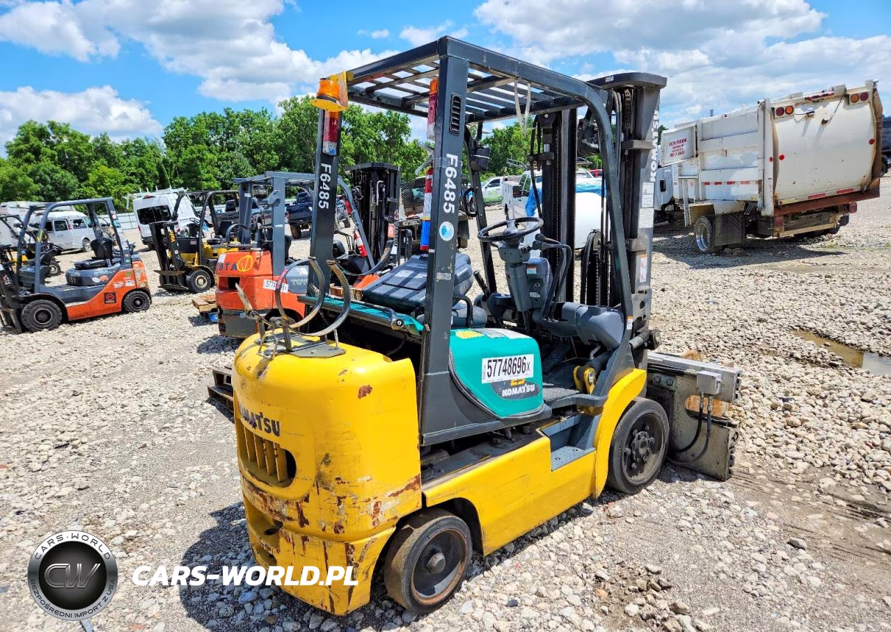 2015 Komatsu Fg25St-14 Forklift VIN:590562A - 4