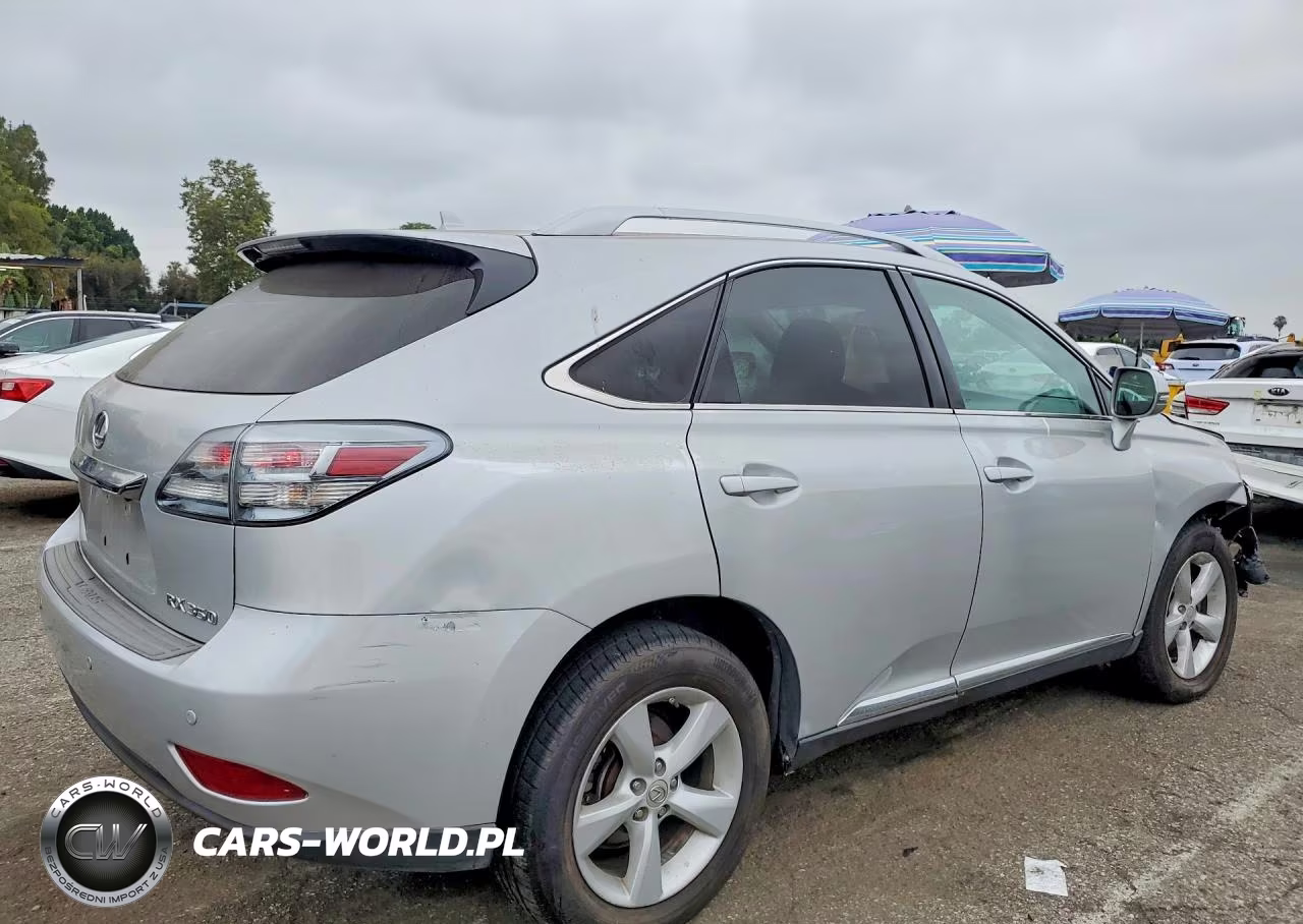2012 Lexus Rx 350 VIN:2T2BK1BA7CC143323 - 3