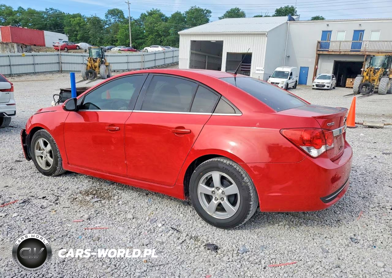 2012 Chevrolet Cruze Lt VIN:1G1PF5SC4C7389750 - 2