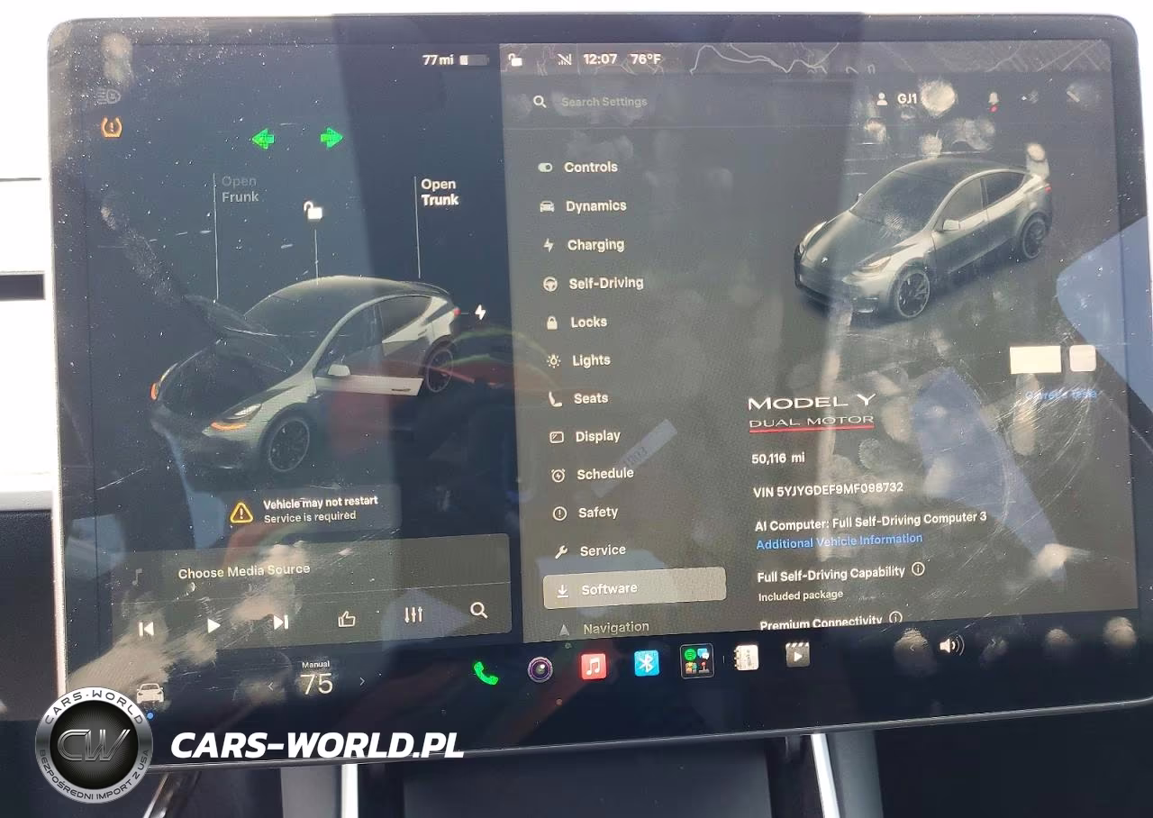 2021 Tesla Model Y VIN:5YJYGDEF9MF098732 - 9
