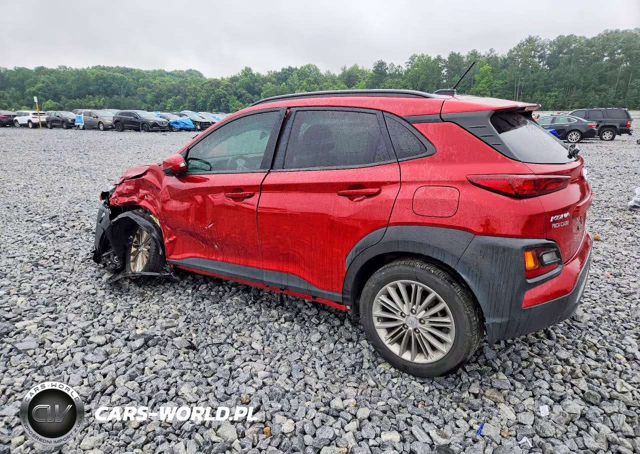 2021 Hyundai Kona Sel VIN:KM8K22AA5MU668554 - 2