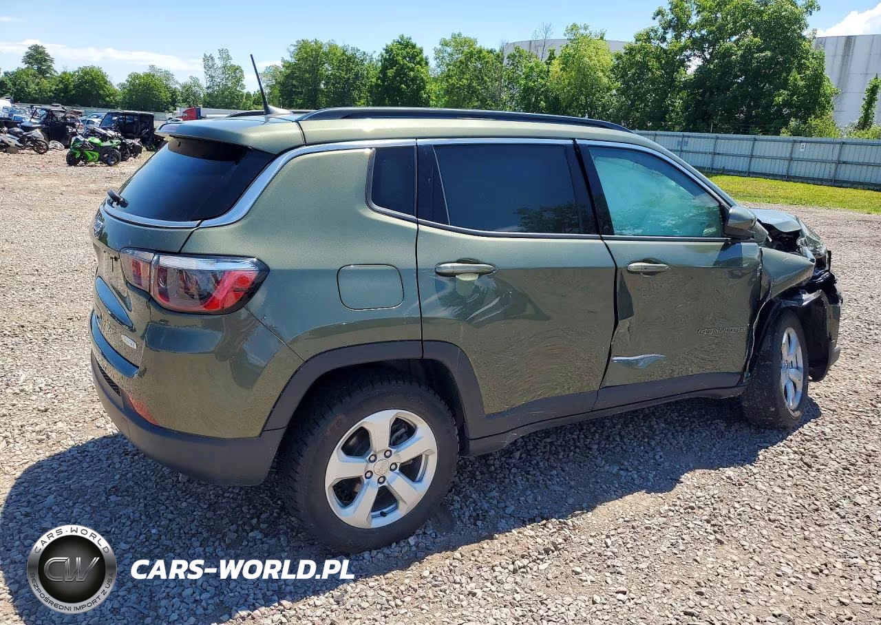2021 Jeep Compass Latitude VIN:3C4NJDBB6MT530281 - 3
