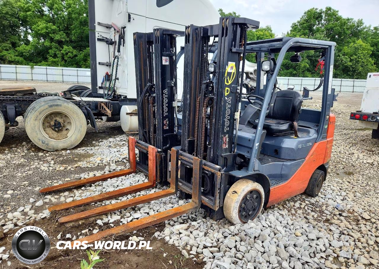 2019 Toyota 8Fgcu25 Forklift VIN:67668 - 2