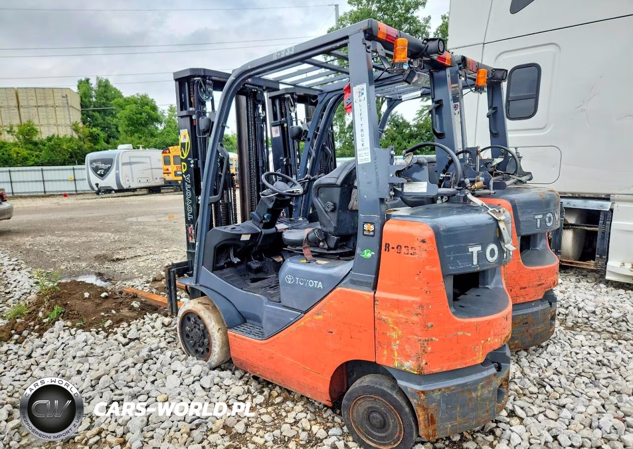 2019 Toyota 8Fgcu25 Forklift VIN:67668 - 3