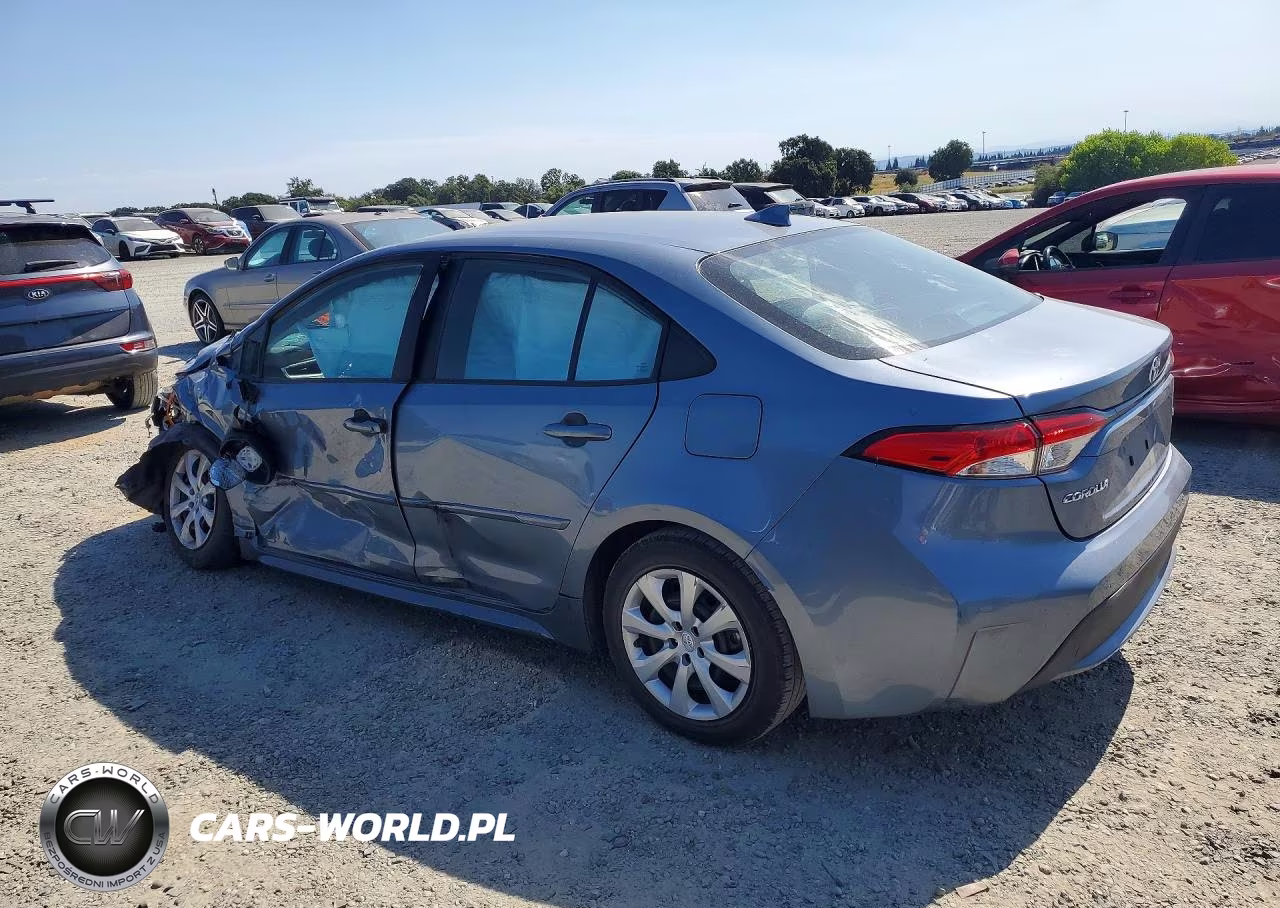 2021 Toyota Corolla Le VIN:5YFEPMAE7MP229757 - 2