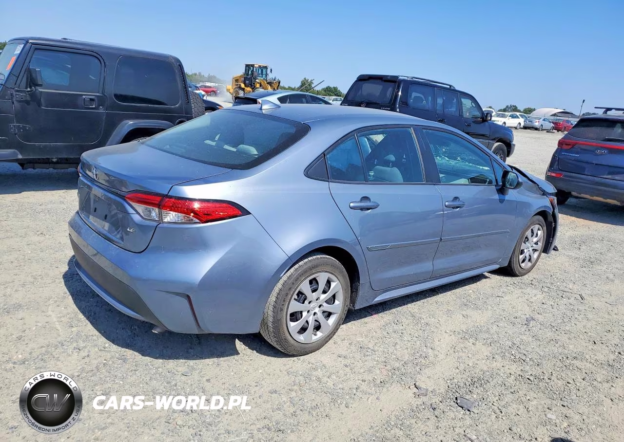 2021 Toyota Corolla Le VIN:5YFEPMAE7MP229757 - 3