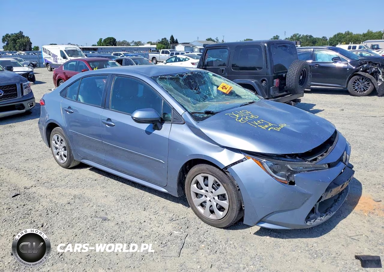 2021 Toyota Corolla Le VIN:5YFEPMAE7MP229757 - 4