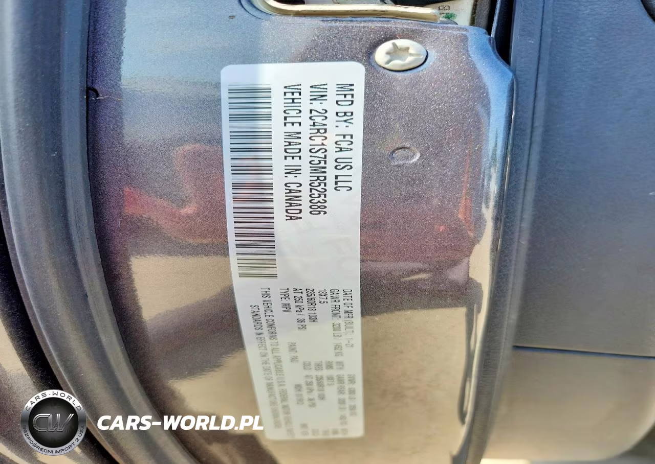 2021 Chrysler Pacifica Hybrid Limited VIN:2C4RC1S75MR525386 - 13