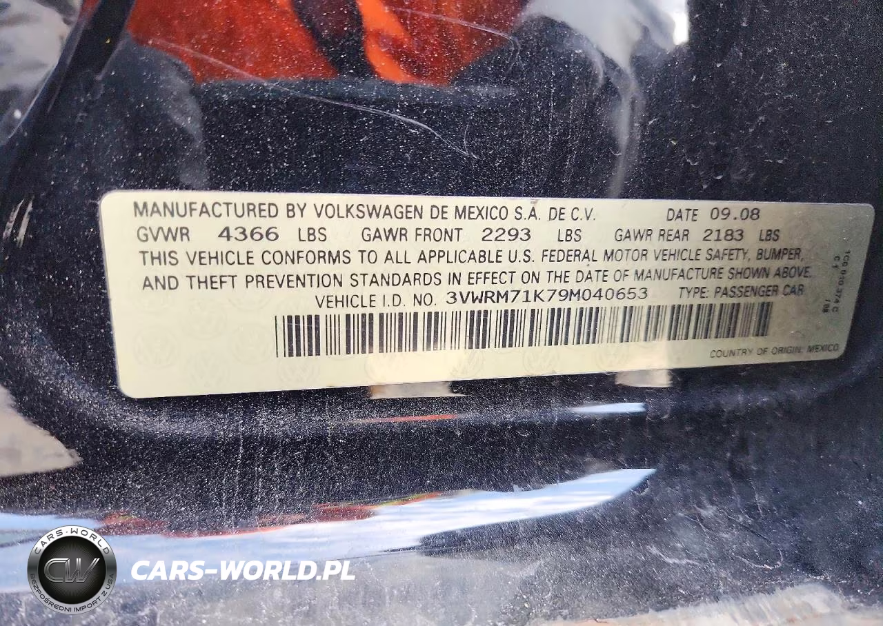 2009 Volkswagen Jetta Se VIN:3VWRM71K79M040653 - 13