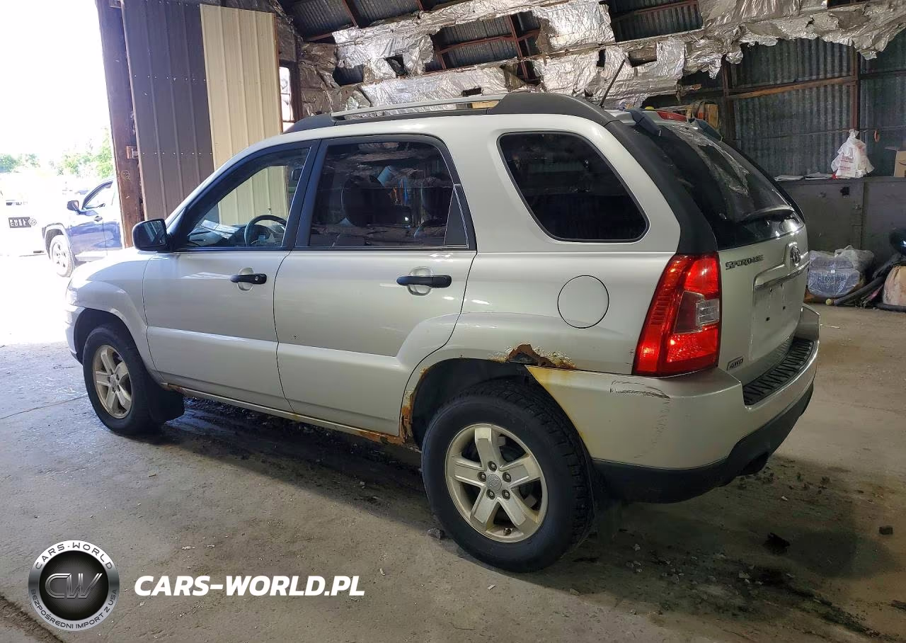 2010 Kia Sportage Lx VIN:KNDKGCA33A7706757 - 2