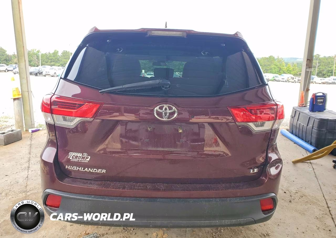 2019 Toyota Highlander Le Plus VIN:5TDZZRFH0KS363543 - 6