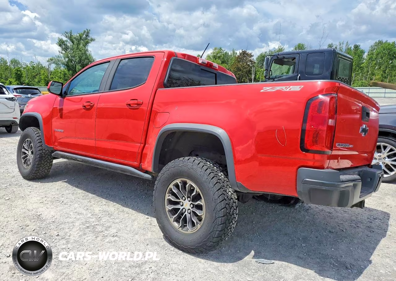 2018 Chevrolet Colorado Zr2 VIN:1GCGTEENXJ1168554 - 2