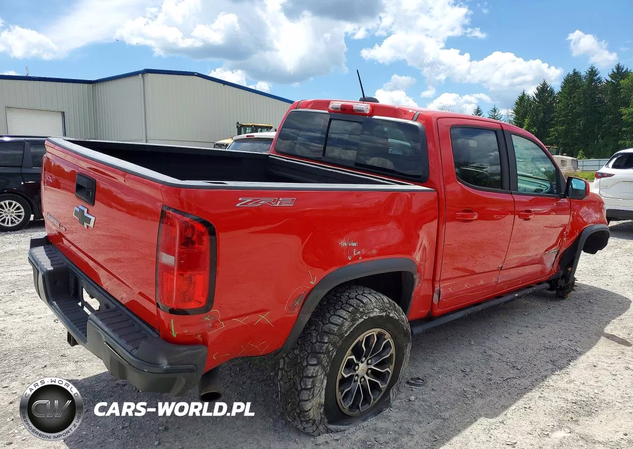 2018 Chevrolet Colorado Zr2 VIN:1GCGTEENXJ1168554 - 3