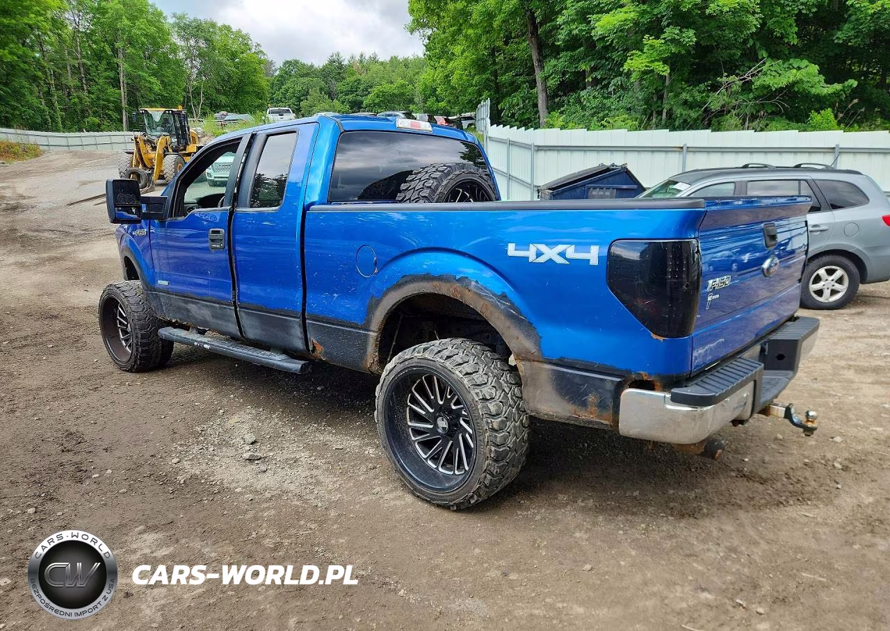 2013 Ford F150 Super Cab VIN:1FTFX1ET0DFD43974 - 2