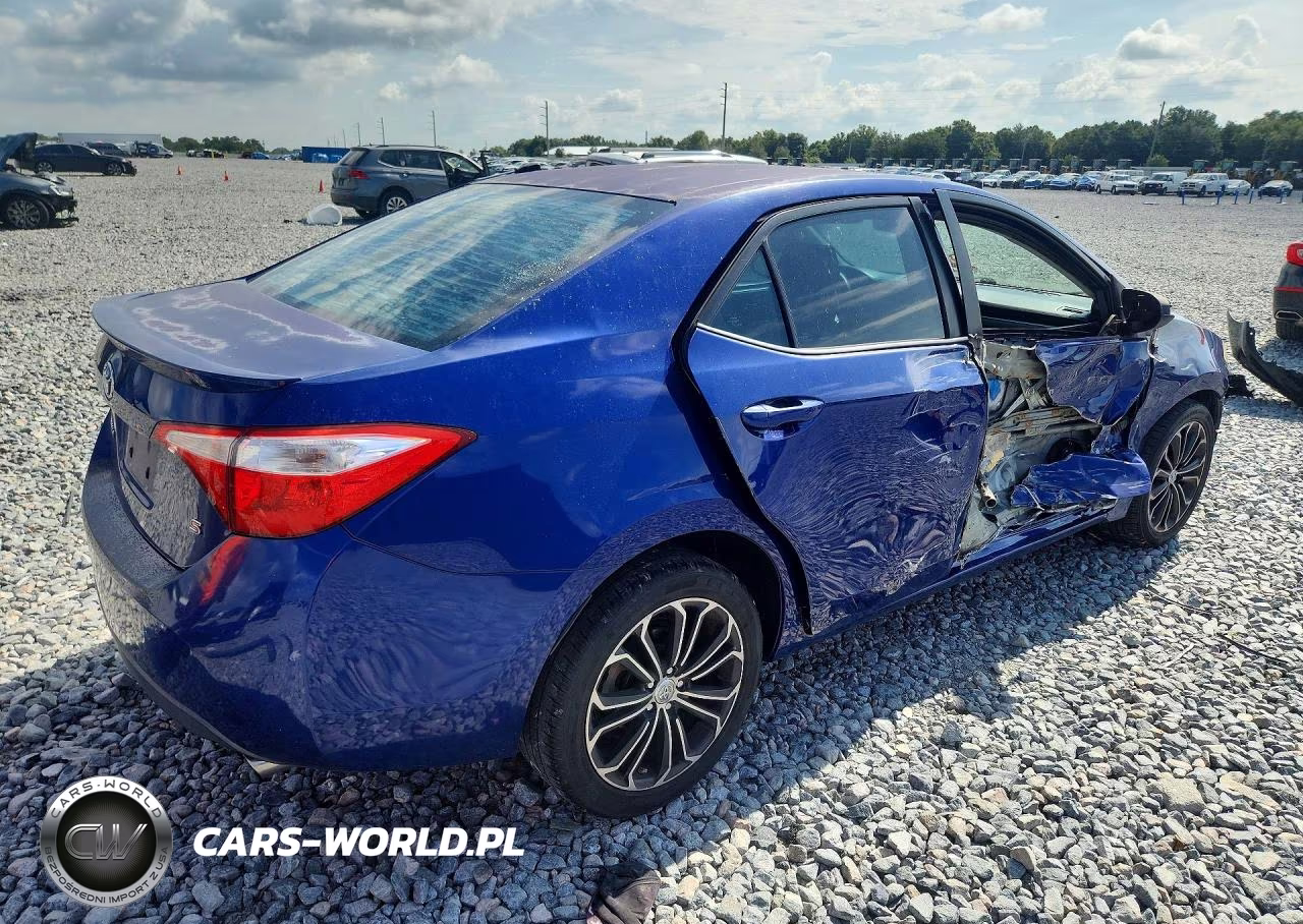 2014 Toyota Corolla S Plus VIN:2T1BURHE9EC207596 - 3