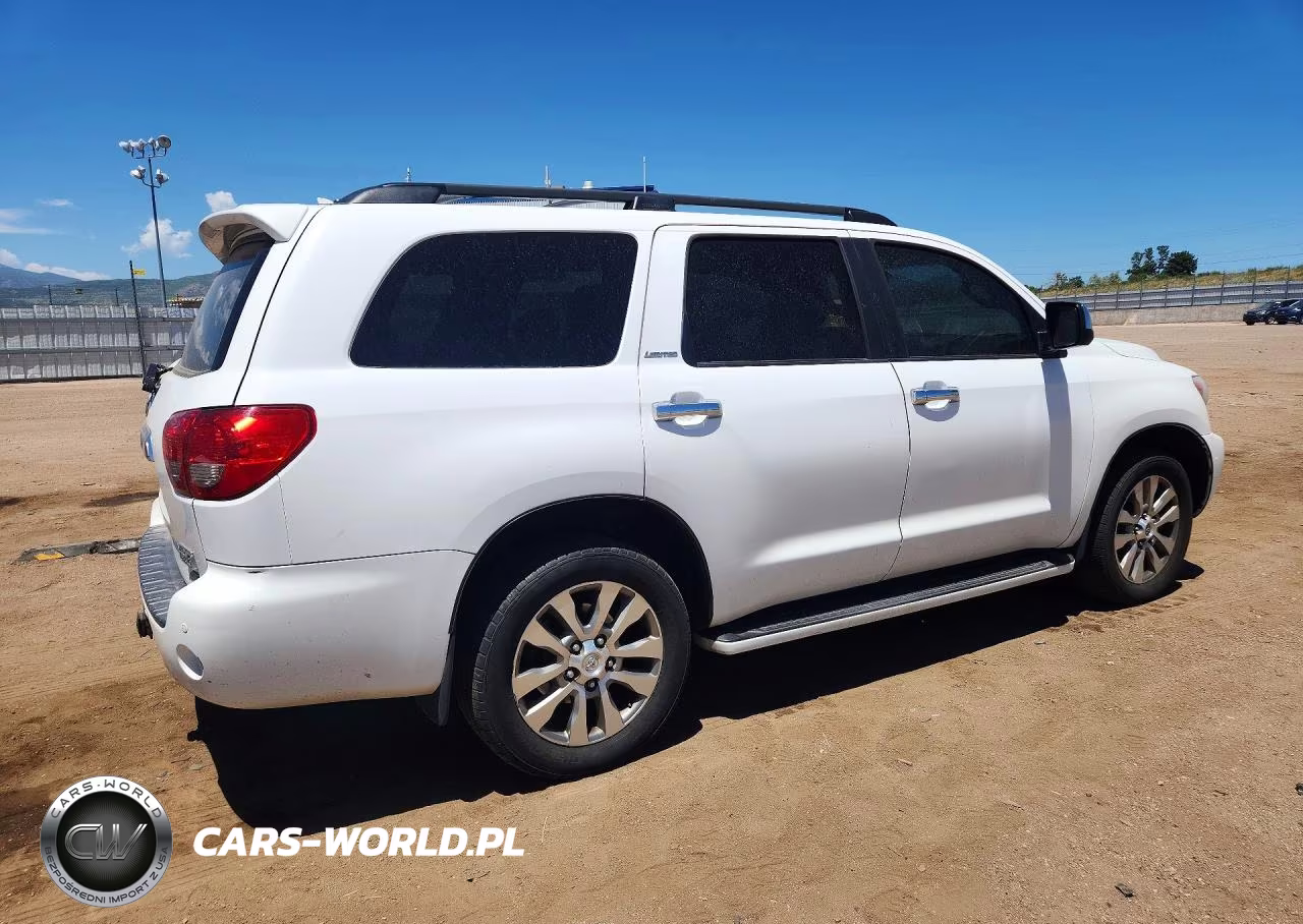 2010 Toyota Sequoia Limited VIN:5TDJW5G14AS025187 - 3