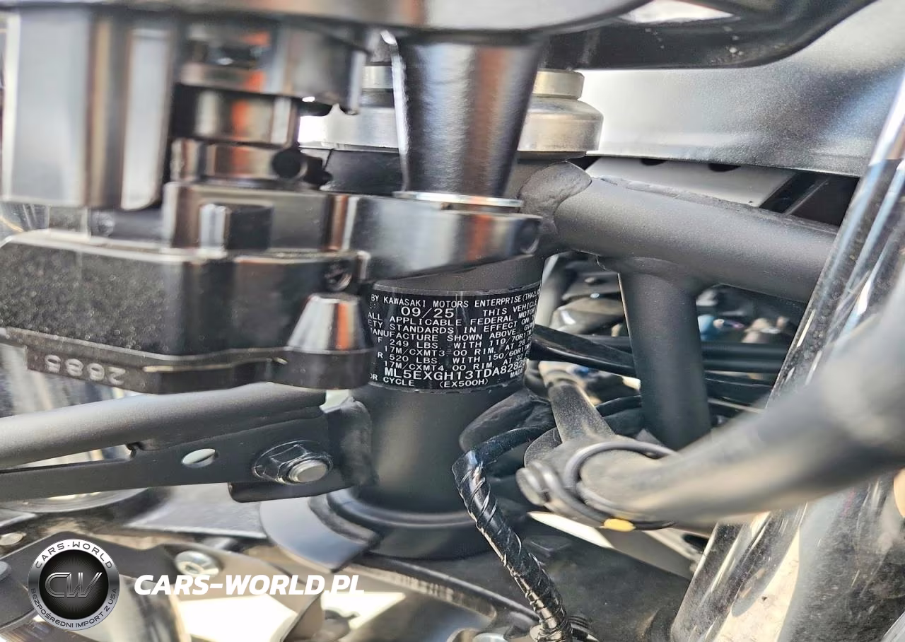 2026 Kawasaki Ex500 H VIN:ML5EXGH13TDA82825 - 9