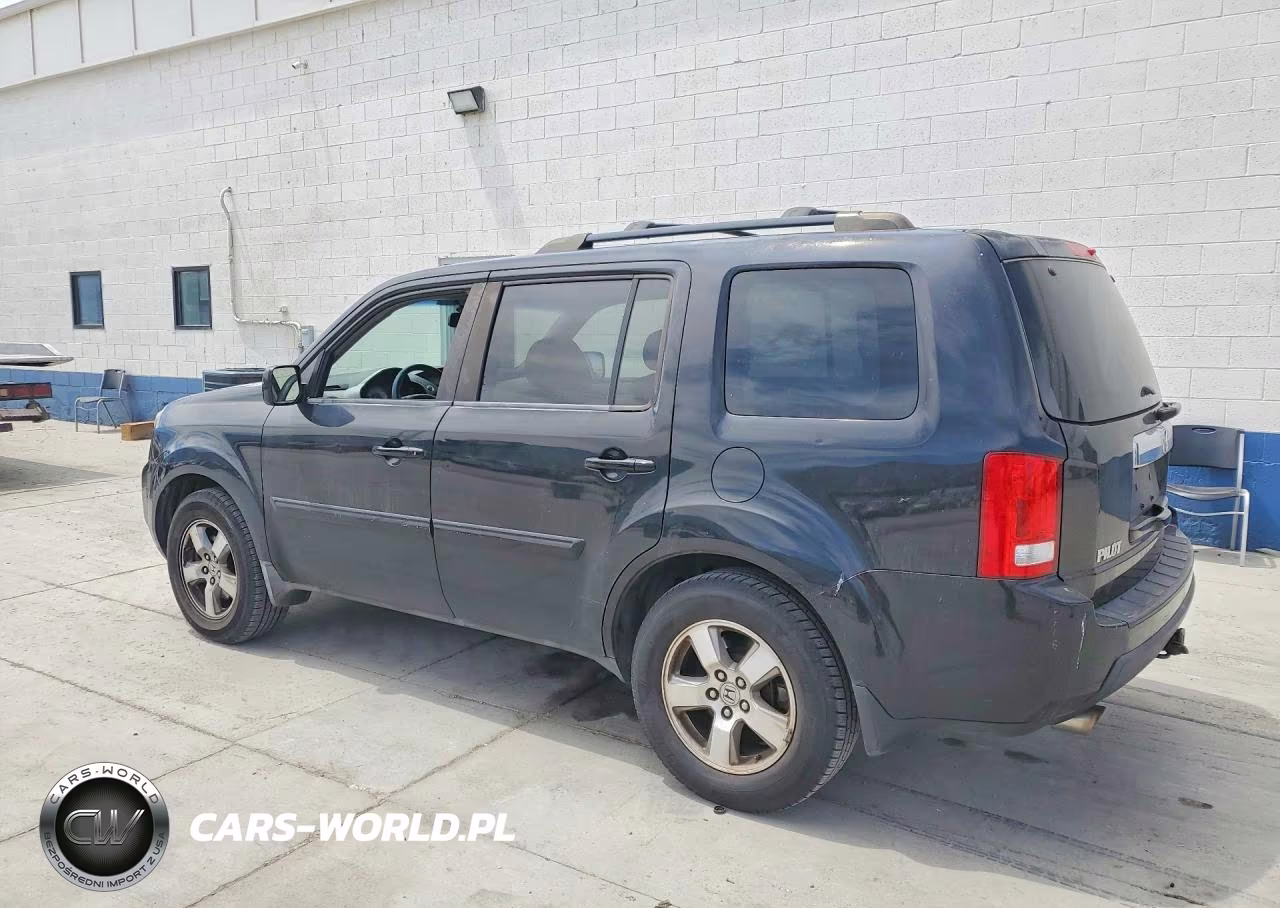 2009 Honda Pilot Exl VIN:5FNYF48639B014393 - 2