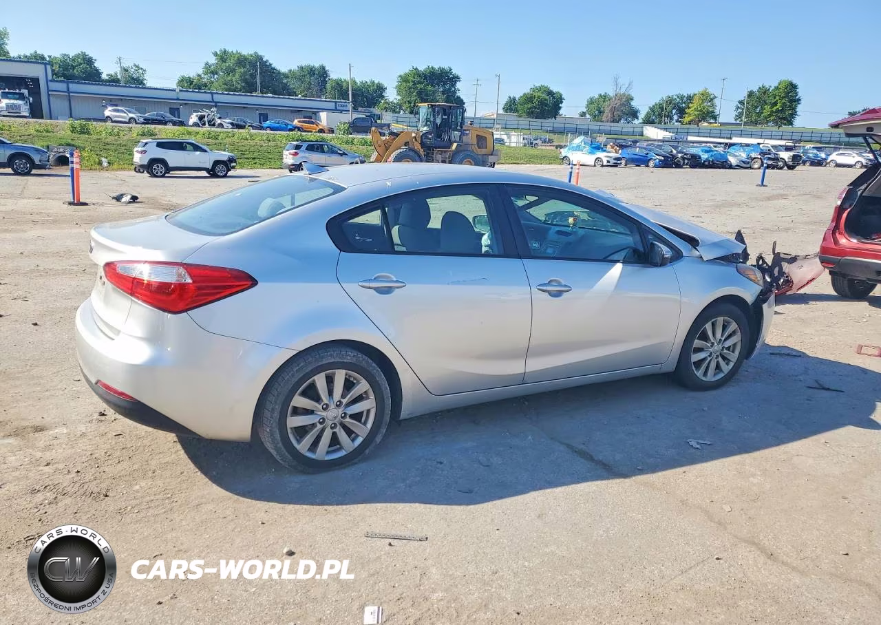 2014 Kia Forte Lx VIN:KNAFX4A67E5079836 - 3